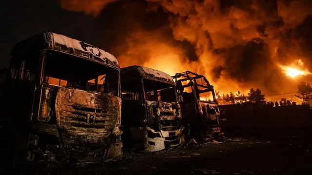 Pasar saham merosot karena harga minyak melonjak akibat kekhawatiran terkait Selat Hormuz.